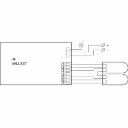 Philips HF-P 2 22-42 PL-T/C/L/TL5C EII 220-240V Ballast