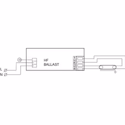 Philips HF-P 118/136 TL-D III 220-240V 50/60 Hz Ballast