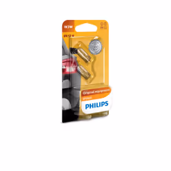 Philips Vision 12256B2 Lampe conventionnelle de signalisation et habitacles, 3 W, 12 V, 2 pièce(s)
