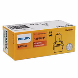 Philips Vision 12614CP Lampe conventionnelle de signalisation et habitacles, 3 W, 12 V, BAX, 1 pièce(s)