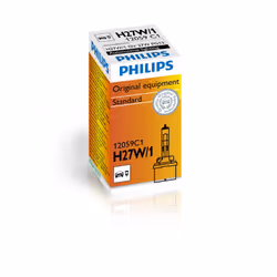 Philips Vision Lampe conventionnelle de signalisation et habitacles 12059C1, 27 W, H27W/1