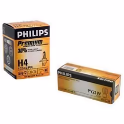 Ampoule WY5W 12V - PHILIPS - Vision - 30% de luminosité en plus - Halogène - Standard