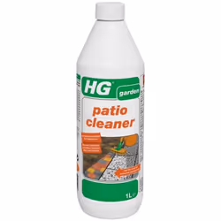 HG Nettoyant dalles de terrasse, Liquide (concentré), 1 L, Béton, Bouteille, Mouiller les dalles sans oublier les joints. Eli ...