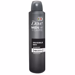 Dove Men+Care Invisible Dry Deo Vaporisateur 250 ml, Hommes, Anti-transpirant, Déodorant spray, Spray, 250 ml, 48 h