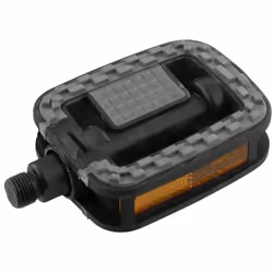 Pédales de vélo de ville SIMSON Metropool - Gris/Noir - 9/16 pouces - Anti-dérapant