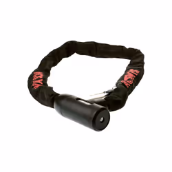 Simson 5320853, Antivol à chaîne, Noir, Acier, Clé, Carte, Chine