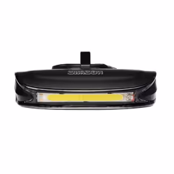 Phare avant pour vélo loisir - SIMSON - Line LED USB rechargeable noir - Pour voir - Mixte - Adulte