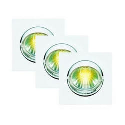Elro - DL96 Kit de 3 supports de Spots encastrables, format carré, orientable
