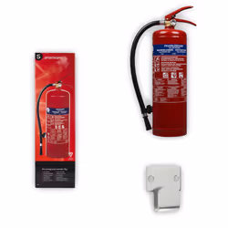 Smartwares FEX-15140 Extincteur à poudre sèche de 4kg