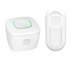 Smartwares SH8-90406 Carillon/sirène intérieure, Blanc, 85 dB, Maison, Bureau, Boutons, Sans fil, 200 m