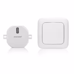 Smartwares SH4-99572, Commutateur intelligent, Sans fil, Plastique, 433,92 MHz, 30 m, Blanc