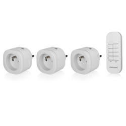 Smartwares SH4-99553FR Kit de mini-prises commandées intérieur (prise FR)