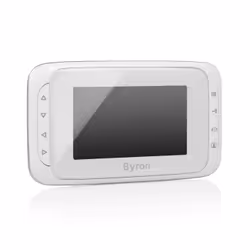 Byron DIC-22805, 10,9 cm (4.3"), Blanc, Plastique, 720p, 25 ips, 1 m