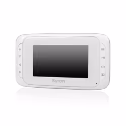 Byron DIC-22805 système vidéophone 10,9 cm (4.3") Blanc