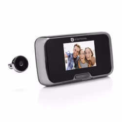 Smartwares VD27 Judas numérique avec système vidéo pour palier, 7,11 cm (2.8"), Noir, Gris, Plastique, 720p, 380 g, 222 mm