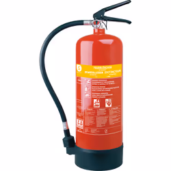 Smartwares SB6 DE/FR/NL Extincteur à mousse de 6l, mousse, A, B, 27A, 144B, Extincteur à pression permanente, À la main, 6 kg