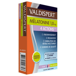 Valdispert Mélatonine 1 mg 4 Actions 30 Capsules