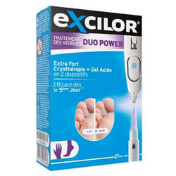 Excilor Traitement des Verrues Duo Power