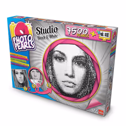 Goliath Photo Pearls Black & White, 7 an(s), Plastique, Multicolore, 7509 pièce(s)