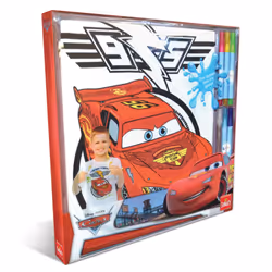 Goliath ReDraw - Tee-shirt Cars, 4 an(s), Tissu, Blanc, 7 pièce(s)