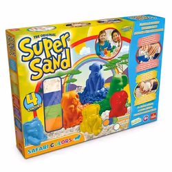 Goliath Super Sand - Safari Colors, 4 an(s), Sable, Multicolore, 8 pièce(s)