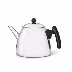 Bredemijer Classic, Théière simple, 1200 ml, Noir, Acier inoxydable, Acier inoxydable