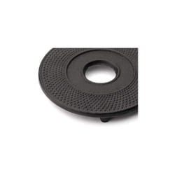 Bredemeijer - Plateau de table INBG003Z, inox, noir, 134x134x17mm