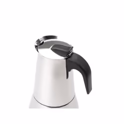 Leopold Vienna LV113003, Cafetière à moka, 0,4 L, Argent, Acier inoxydable, 6 tasses, 112 mm