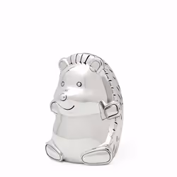 Tirelire Zilverstad - 8110261 - Tirelire Herisson Couleur Argent