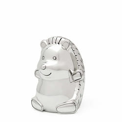 Tirelire Zilverstad - 8110261 - Tirelire Herisson Couleur Argent