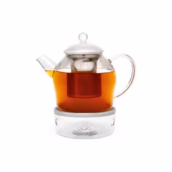 Bredemeijer Minuet théière thermos Verre, Acier inoxydable Rond