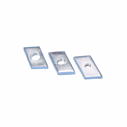 Ecrou Profil E0 M8 P1 Caddy sachet de 100 Erico : Matériau : Acier Finition : Electrozingué Type de rail : E0 / E0L / E1 Dime ...