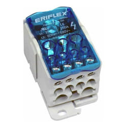 Erico - Nvent 569050 Répartiteur unipolaire, 400 a iec, 335 a ul/csa, Câble Line, 11 Câbles Load, Cuivre, Thermoplastique