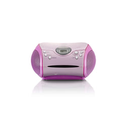 Lenco SCD-24 Numérique FM Rose