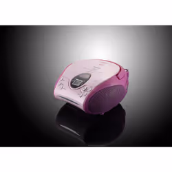 Lenco SCD-24 Numérique FM Rose