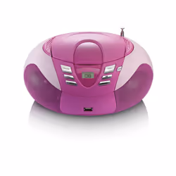 Lenco SCD-37 Numérique FM Rose Lecture de MP3
