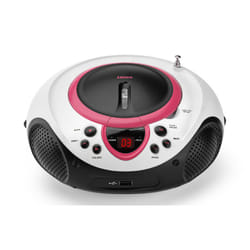 Lenco SCD-38 USB Analogique FM Rose