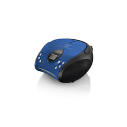 Lenco SCD-24 Numérique FM Noir, Bleu