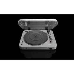 Lenco L-85 Tourne-disque entraîné par courroie Argent Semi-automatique