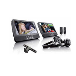 Lenco DVP-939 Lecteur DVD/Blu-Ray portable Lecteur DVD portable Dessus de table 22,9 cm (9") Noir