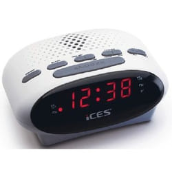 Ices ICR-210 Horloge Blanc