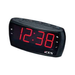 Ices ICR-230-1 Radio portable Horloge Noir