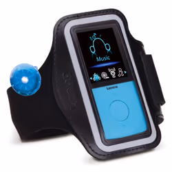 Lenco PODO-153 Lecteur MP3 4 Go Noir, Bleu