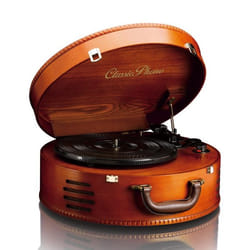 Lenco TT-34 platine Tourne-disque entraîné par courroie Marron Automatique