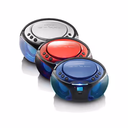 Lenco SCD-550 Numérique 3,6 W FM Rouge Lecture de MP3 - Vue supplémentaire 4