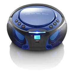 Lenco SCD-550 Numérique 3,6 W FM Bleu Lecture de MP3