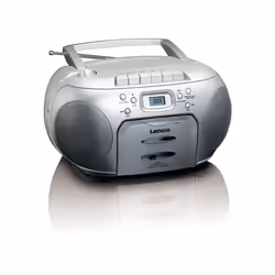 Lenco SCD-420 Numérique 13 W FM Argent