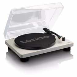 Lenco LS-50 Tourne-disque entraîné par courroie Gris - Vue supplémentaire 6