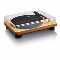 Lenco LS-50 Tourne-disque entraîné par courroie Bois - Vue supplémentaire 5