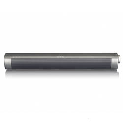 Ices ISB-020 haut-parleur soundbar Argent 2.0 canaux 10 W